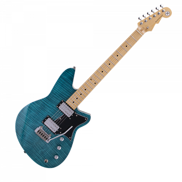 REVEREND Kingbolt RA FM Turquoise электрогитара