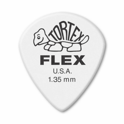 DUNLOP  468P1.35 Tortex Flex Jazz III Набор медиаторов 2 шт