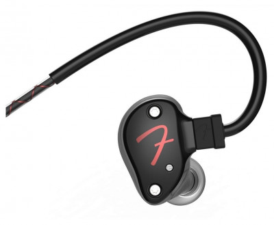 FENDER IEM Nine 1 Black Metallic Внутриканальные наушники, 9,25мм драйвер, 1 HDBA твит, 109дБ, 10Гц-21кГц, черный металлик