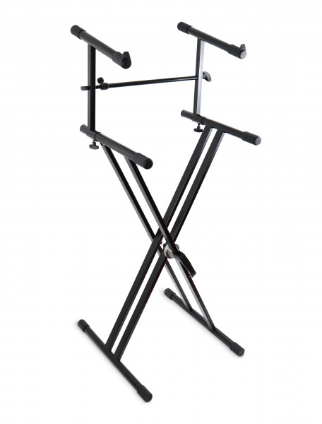 Стойка клавишная AuraSonics KSD2 усиленная с доп. ярусом