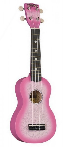 HAMANO U-35PK Pink Sparkle укулеле сопрано