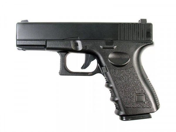 Пистолет металлический Glock 17 G.15  18,5см в/к