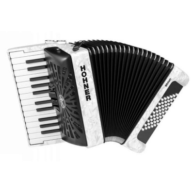 HOHNER The New Bravo II 48 white (A16512) 1/2 аккордеон