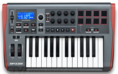 MIDI-КЛАВИАТУРА NOVATION IMPULSE 25