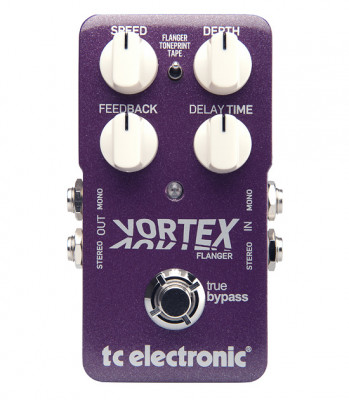 TC ELECTRONIC Vortex Flanger TonePrint напольная гитарная педаль эффекта флэнджер