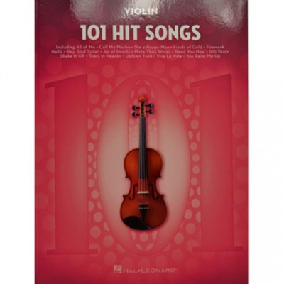 HL00197188 101 HIT SONGS VIOLIN BOOK