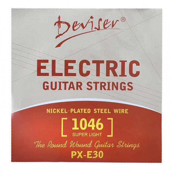 Струны для электрогитар DEVISER PX-E30, 10-46? натяжение Super Light
