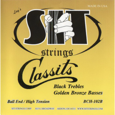 SIT BCH102B FOLK CLASSITS струны для классической гитары (30-33-41-30-37-44) сильного натяжения