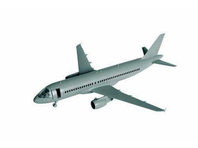 Сборная модель ZVEZDA Гражданский авиалайнер Аэробус А-320, подарочный набор, 1/144