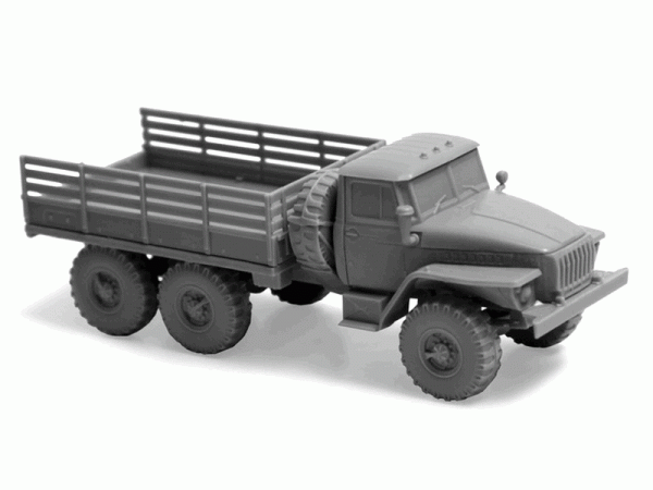 Сборная модель ZVEZDA Советский грузовик "Урал", 1/100