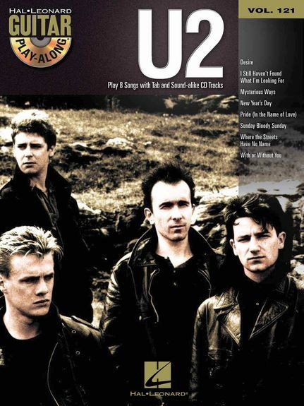 HL00701508 Guitar Play-Along Volume 121: U2