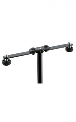 K&M 23510-300-55  адаптер для 2-х микрофонов на стойку