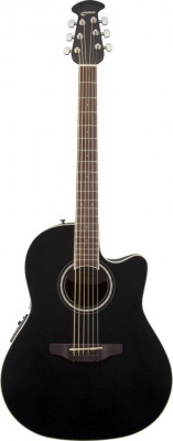 Ovation CS24-5 Celebrity Standard Mid Cutaway Black электроакустическая гитара