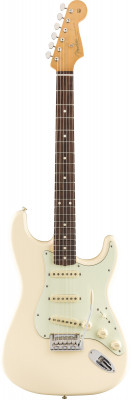 FENDER VINTERA '60S STRATOCASTER® MODIFIED, PAU FERRO Fingerboard OLYMPIC WHITE электрогитара с чехлом