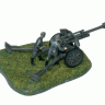 Сборные солдатики ZVEZDA Немецкая 105-мм гаубица, 1/72