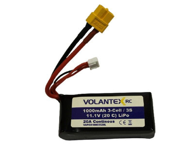 Аккумулятор Li-Po 1000mAh, 11,1V XT60 для катера Volantex RC Vector SR48