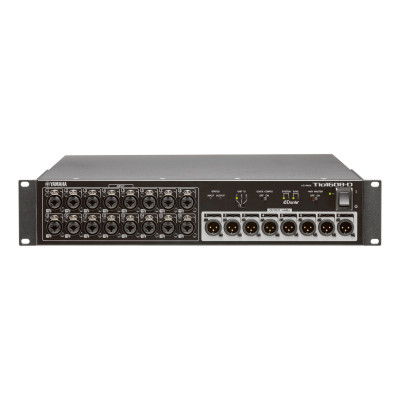 YAMAHA TIO1608-D 16 I/O Rack коммутационный блок, 16 микрофонных/линейных входов