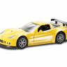 Машина Ideal 1:30-39 Chevrolet Corvette C6.R (блест. метал. желт.)