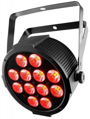 Светодиодный прожектор CHAUVET-DJ SlimPAR Q12 USB, LED PAR 12x4Вт RGBA