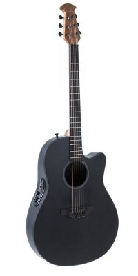 OVATION 2771STR-ES Balladeer Street Ebony Satin Stain электроакустическая гитара