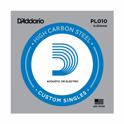 D'Addario PL010 Отдельная струна ,010