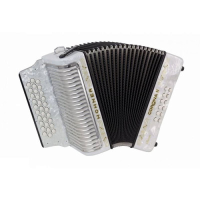 HOHNER Corona II Classic FBbEb White (A5542S) аккордеон