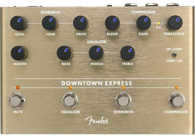 FENDER DOWNTOWN EXPRESS BASS MULTI EFFECT овердрайв-компрессор-эквалайзер