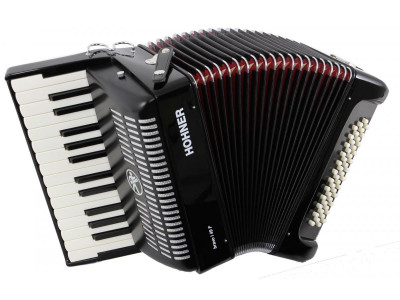 Аккордеон 1/2 HOHNER Bravo I 49 F / black