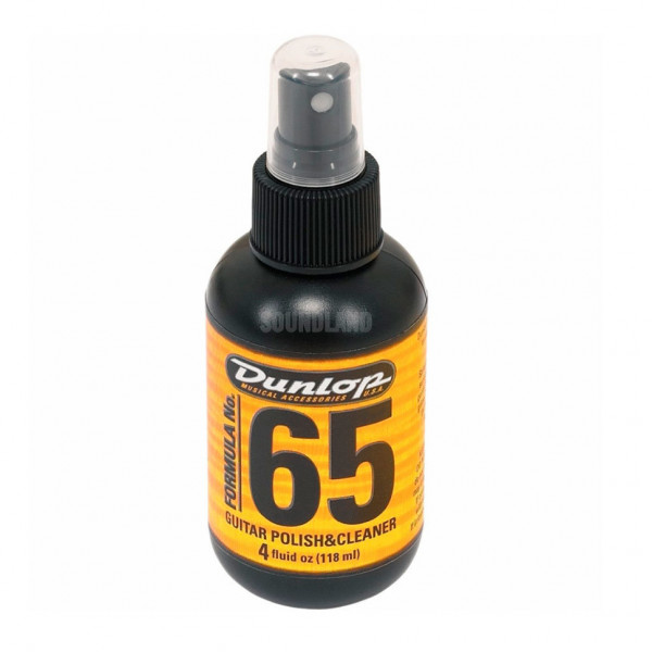 DUNLOP 654 Formula 65 Guitar Polish & Cleaner 4 Oz жидкость для чистки гитар, 120 мл