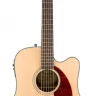 FENDER CD-140SCE DREAD NAT W/CASE электроакустическая гитара с кейсом