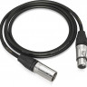 Микрофонный кабель Behringer GMC-150 с разъемами XLR, 1.5 м