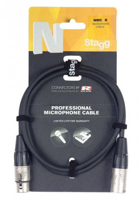 Микрофонный кабель xlr-xlr STAGG NMC20R, REAN, 20 м