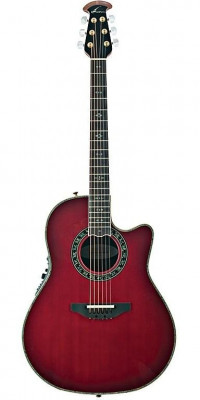 OVATION C2079AX-CCB Custom Legend Deep Contour Cutaway Cherry Cherry Burst электроакустическая гитара