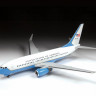 Авиалайнер "Боинг 737-700/С40В" 1/144