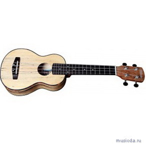 Tennessee Halulu Natural Satin Open Pore Master Class укулеле-сопрано с чехлом