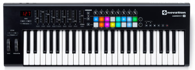 NOVATION Launchkey 49 MK2 миди-клавиатура с полноцветными пэдами