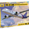 Авиалайнер "МС-21-300" 1/144