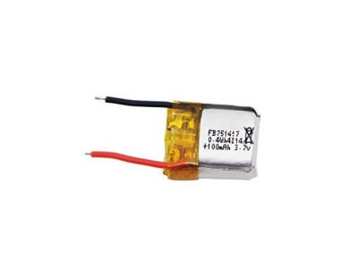 Аккумулятор Li-Po 100mAh, 3,7V для Syma X12S