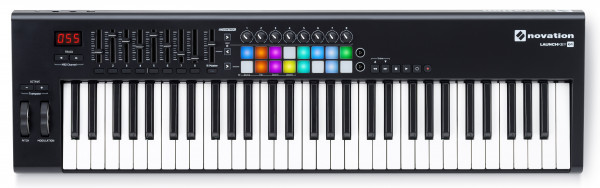 NOVATION Launchkey 61 MK2 миди-клавиатура с полноцветными пэдами