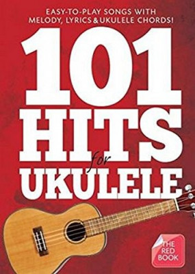 AM1008062 101 HITS FOR UKULELE RED BOOK UKE BOOK