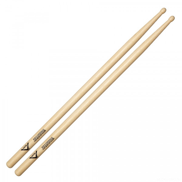 VATER VHRECW American Hickory Recording барабанные палочки, орех, деревянная головка