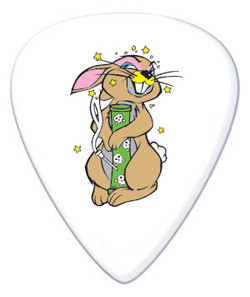 DUNLOP BL109T.73 Frank Kozik Series 1 Pick Tin набор медиаторов в жестяной коробке .73 мм, 6 шт