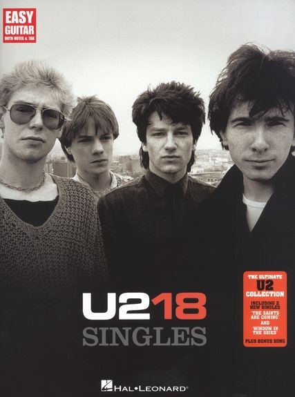 HL00702427 U2: 18 Singles (Easy Guitar)