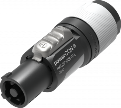 Кабельный разъем Neutrik NAC3FXXB-W-L PowerCon