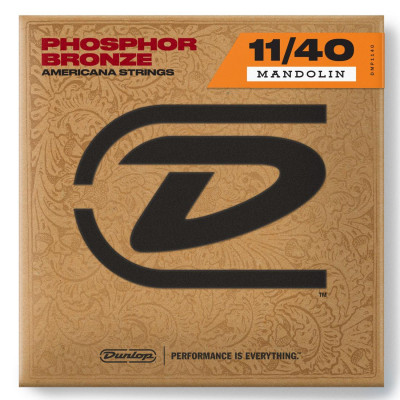 Струны для мандолины DUNLOP DMP1140 Phosphor Bronze