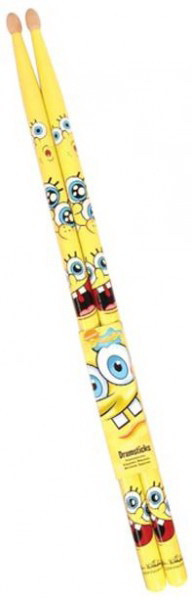 Барабанные палочки SPONGEBOB SBDSFS жёлтые серия 5А