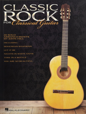 HL00703633 CLASSIC ROCK FOR CLASSICAL GUITAR SOLO GTR BK