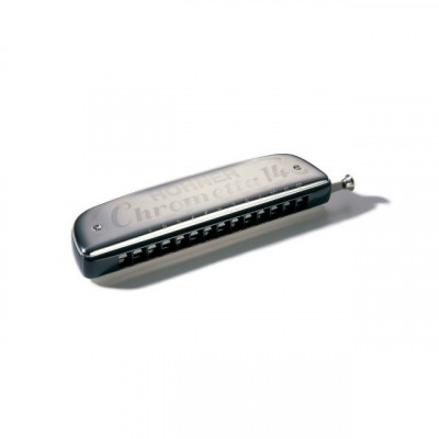 HOHNER M25701 Chrometta 14 C губная гармошка хроматическая, 14 отверстий, тональность ДО