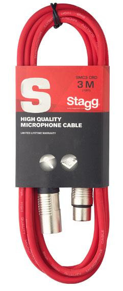 Микрофонный кабель xlr-xlr STAGG SMC3 CRD 3 м