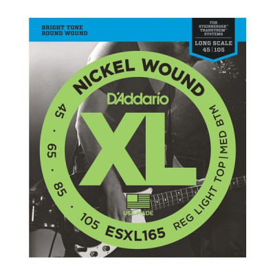 D'ADDARIO ESXL165-струны для 4-струнной бас-гитары headless